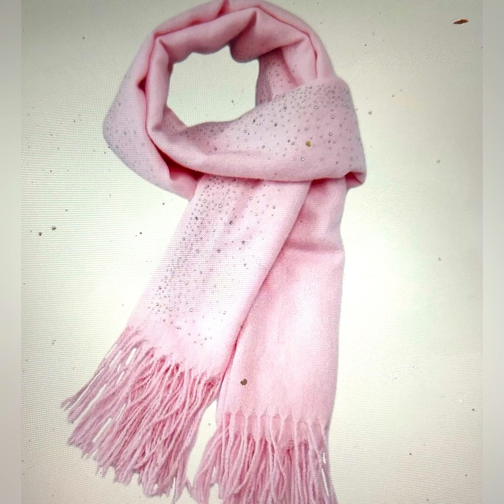 Lucia Scarf in Pink by Natalie Mills